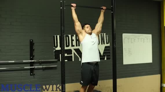 Elevação de Joelhos na Barra Fixa