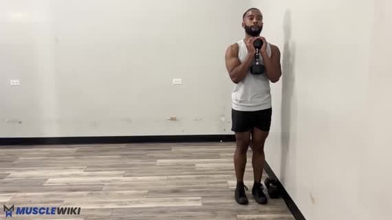 Dumbbell Goblet Lateral Lunge