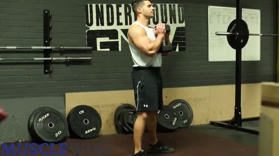Dumbbell Goblet Squat