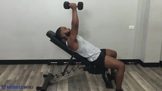 Dumbbell Incline Chest Fly