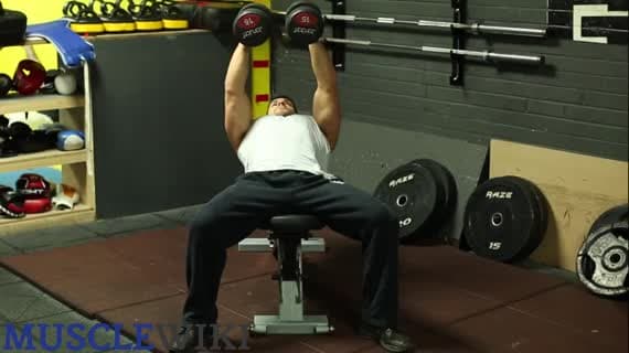 Dumbbell Incline Chest Flys