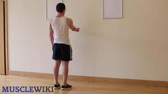 Rozciąganie przedramion — wariant drugi