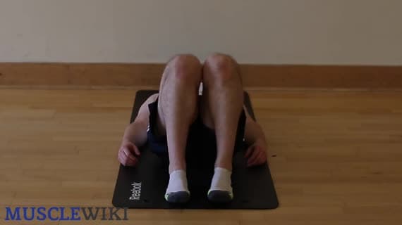 Rozciąganie dolnej części pleców — wariant trzeci