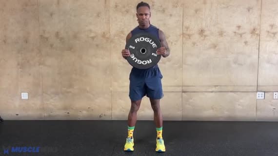 Plakalı Curtsy Lunge