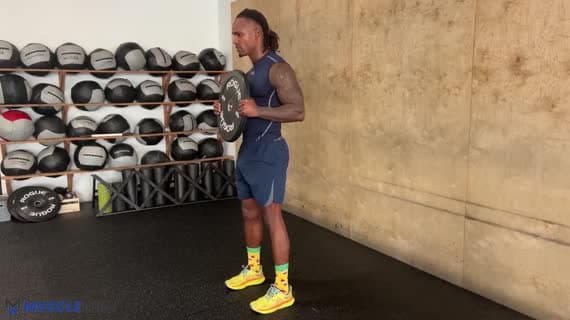 Plakalı Curtsy Lunge