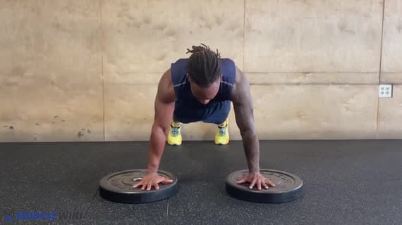 شنا با صفحه وزنه (افزایش دامنه حرکت)