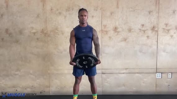 Plate Front Raise