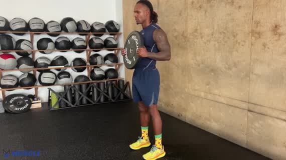 Afundo Lateral com Anilha