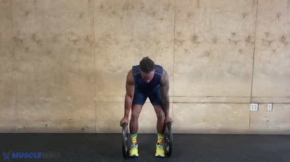 Plate Pinch Grip Deadlift