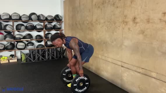 Plate Pinch Grip Deadlift