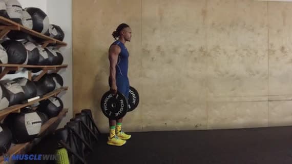 Farmer's Carry im Platten-Pinch-Griff