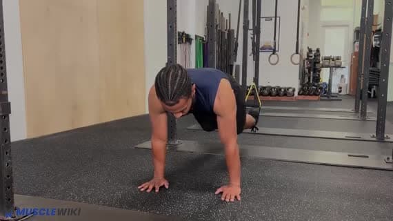 TRX جمع‌کردن زانو