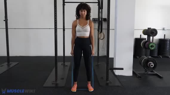 Band Squat