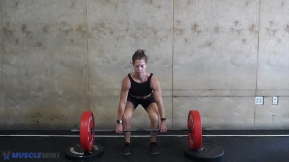 Barbell Block Conventional Deadlift