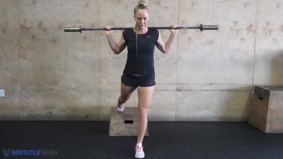 Barbell Bulgarian Split Squat