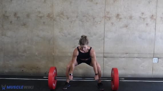 Barbell Sumo Pause Deadlift