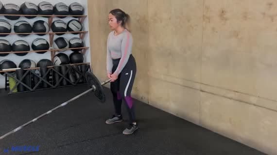 Landmine Lateral Lunge