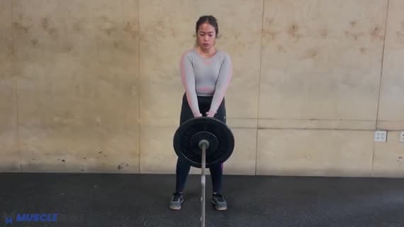 Landmine Romanian Deadlift