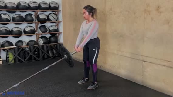 Landmine Romanian Deadlift