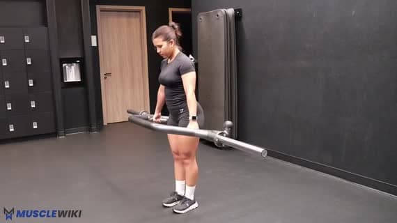 Trap Bar Reverse Lunge