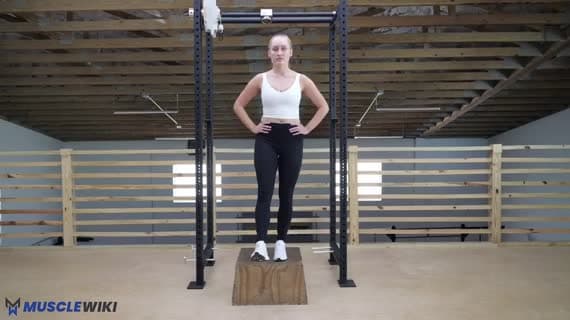 Bodyweight Partial Step Down