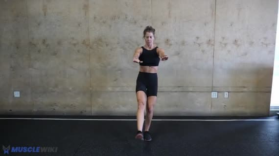 Squat sur une jambe au poids du corps