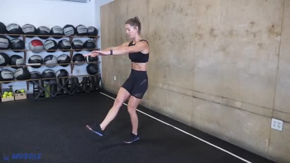 Squat sur une jambe au poids du corps