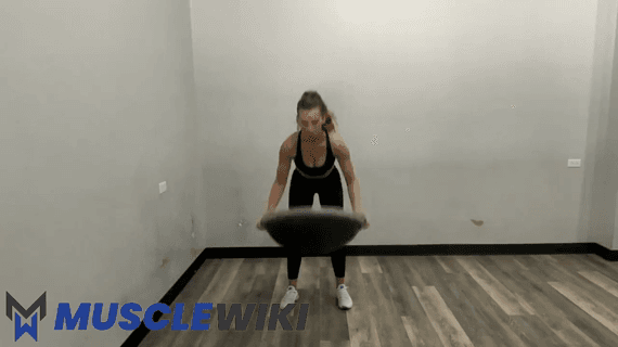 Demi-burpee sur Bosu Ball