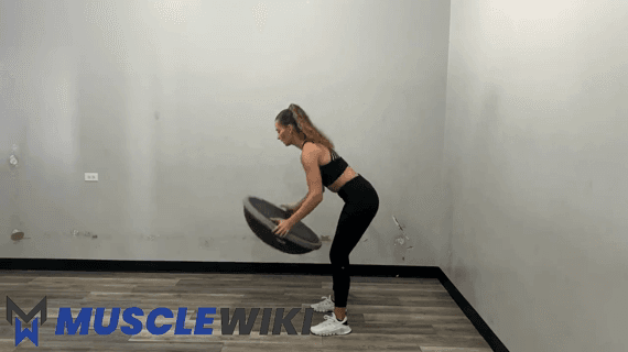 Demi-burpee sur Bosu Ball