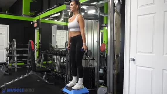 Cable Elevated Deadlift