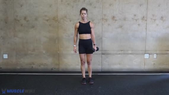 Dumbbell Alternating Lateral Lunge