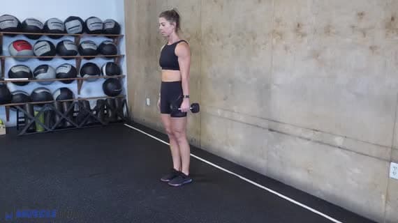 Dumbbell Alternating Lateral Lunge