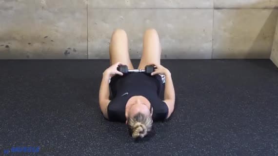 Dumbbell Glute Bridge