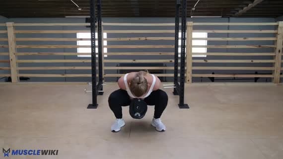 Dumbbell Somersault Squat