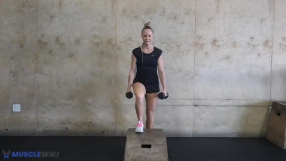 Dumbbell Step Up
