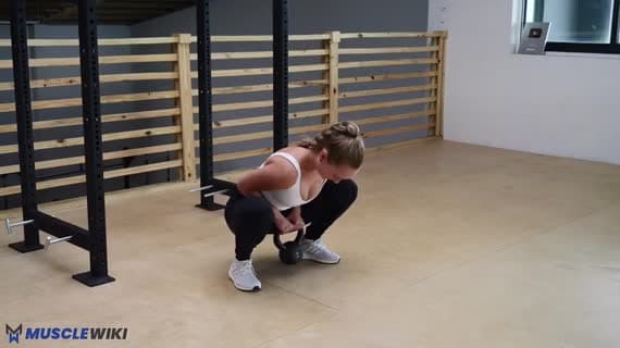 Kettlebell Somersault Squat