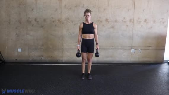 Kettlebell Swing Lunge
