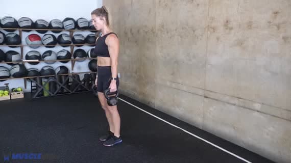 Kettlebell Swing Lunge