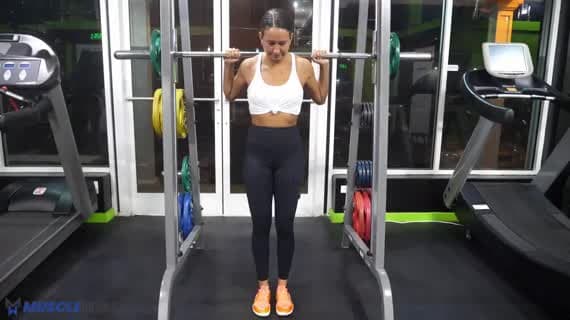 Smith Machine Reverse Lunge