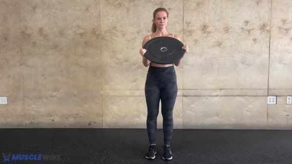 Plate Lateral Lunge