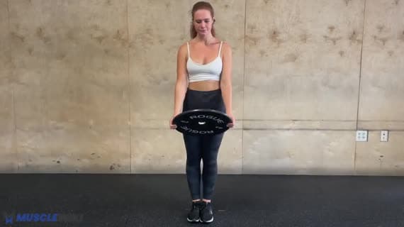 Plate Single Leg Deadlift