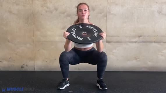 Plate Squat Hold