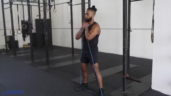 Bantlı Goblet Squat