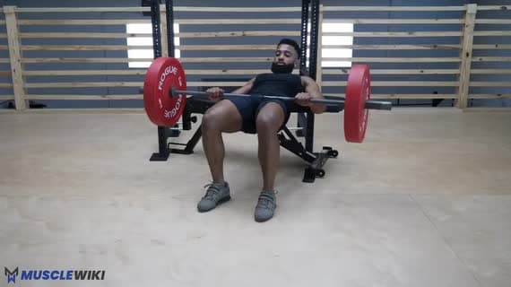 رفع الورك بالبار