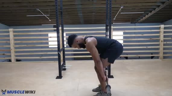Extensión de Hombro con Barra
