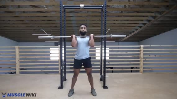 Barbell Thruster