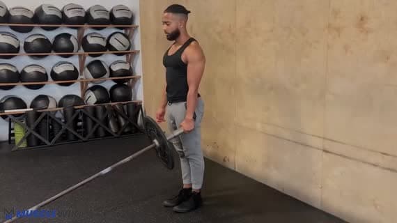 Zancada con landmine