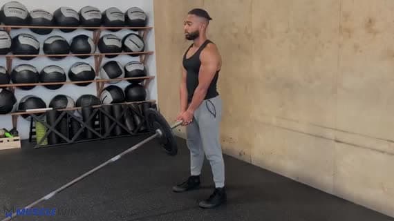 Landmine Romen Deadlift