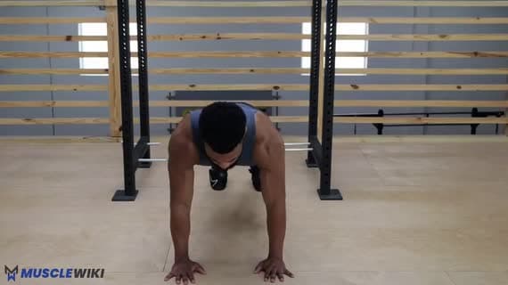 Hand-Plank-Jacks mit dem eigenen Körpergewicht