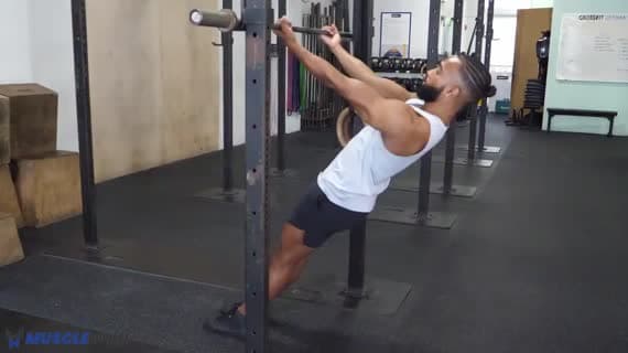 Curl Invertito a Corpo Libero